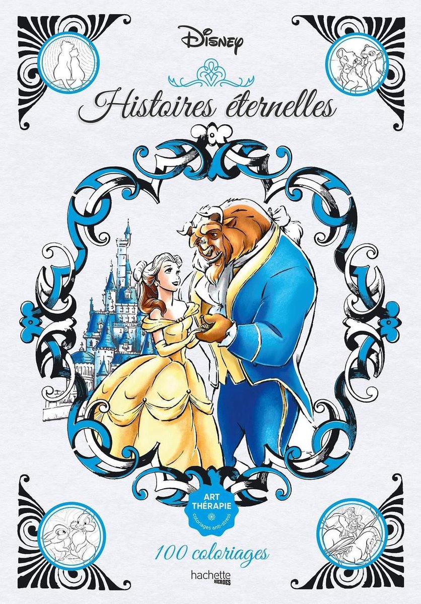 ART THÉRAPIE : 300 coloriages Disney EUR 29,95 - PicClick FR