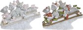 Decoratieve figuren DKD Home Decor Hars (2 pcs) (15.5 x 5.5 x 11 cm)