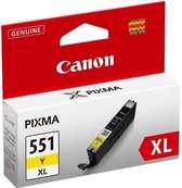 Originele inkt cartridge Canon CLI-551Y XL IP7250/MG5450 Geel