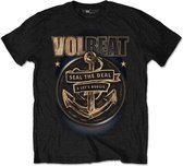 Volbeat Heren Tshirt -L- Anchor Zwart