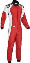 Kinder-racejumpsuit OMP KS-3 Rood/Wit (140 cm)