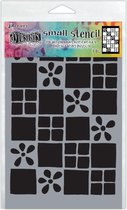 Ranger - Dylusions stencil - square dance small