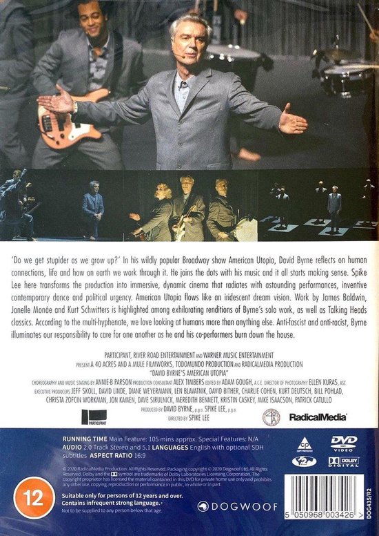 David Byrne - American Utopia (DVD)