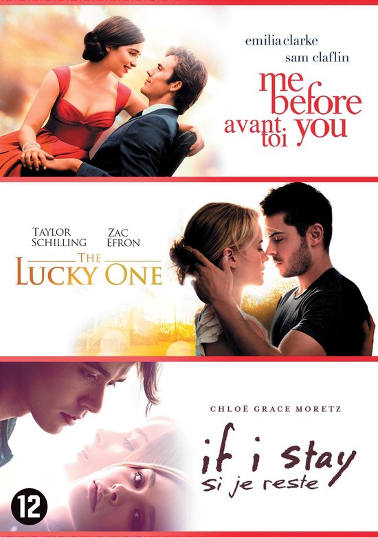 Me before you + Lucky one + If I stay  (DVD)