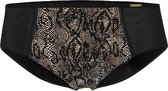 Savona Short - Snake Print Black - S