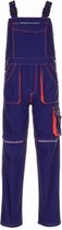 Planam Amerkaanse overall Basalt Neon (6230) - Marine | Oranje - 42