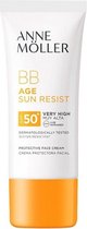 Hydraterende Gezichtscrème Âge Sun Rerist BB Cream Anne Möller (50 ml) SPF	50+