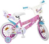 Fiets Fantasy Walk 14" Wit Roze