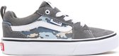 Vans YT Filmore Jongens Sneakers - Pewter/White - Maat 37