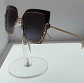 Dolce&Gabbana-Goud/Zwart-Grijs gradiënt-51 mm