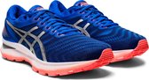 Asics Gel-Nimbus 22 Sportschoenen - Maat 44 - Mannen - blauw - zilver - roze