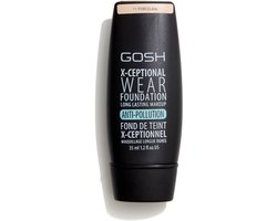 Gosh X-ceptional Wear Foundation Long Lasting Makeup #11-porcelai 35 Ml