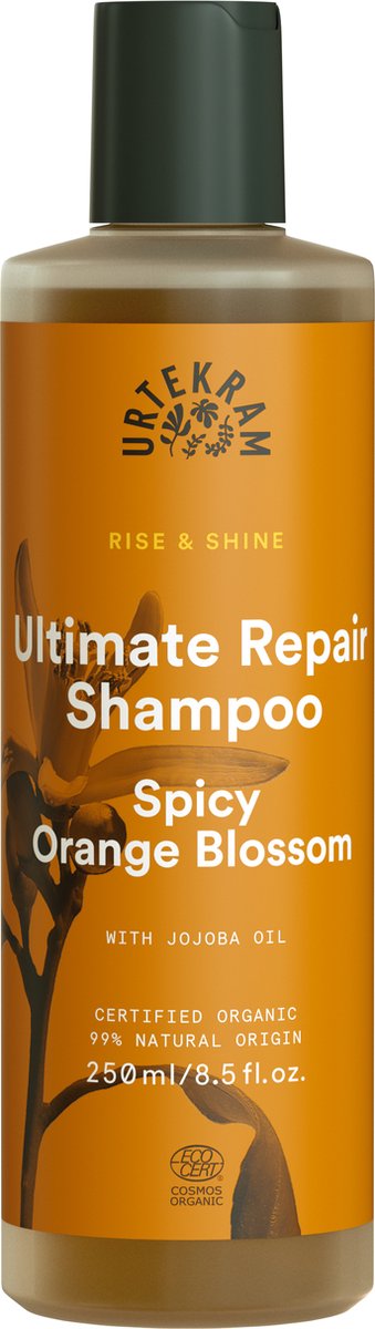Urtekram Shampoo Spicy Orange Blossom Biologisch 250 ml