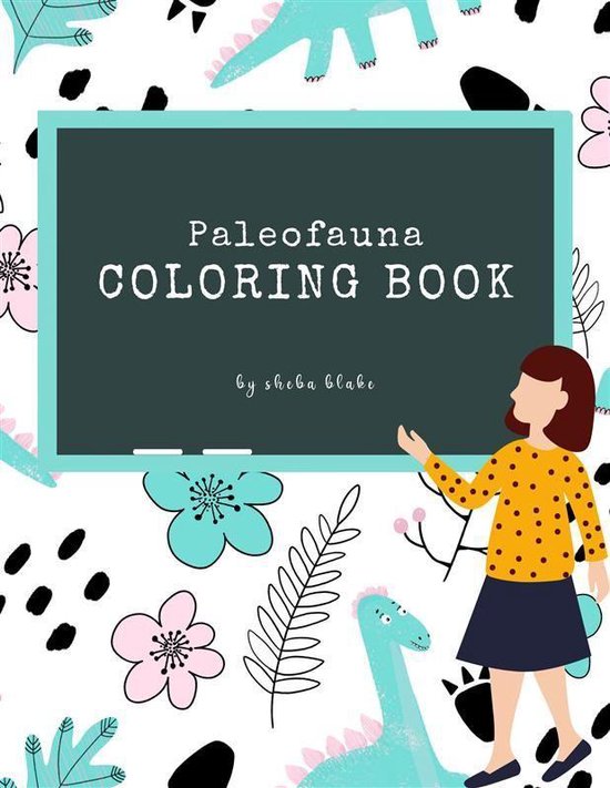 Paleofauna Coloring Books 1 - Paleofauna Coloring Book for K ... - cover