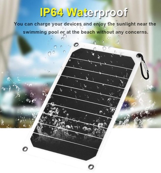 Solar Paneel - USB oplader - Kamperen van XD Design — afbeelding 4