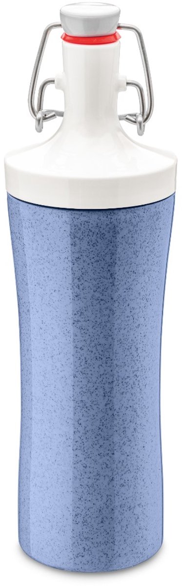 Waterfles, 425 ml, Organic Blauw - Koziol | Plopp To Go