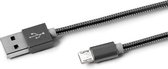 Micro-USB Kabel, 1 meter, Zwart - Celly | Snake