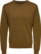 ONLY & SONS ONSWYLER LIFE LS CREW KNIT Heren Trui - Maat L