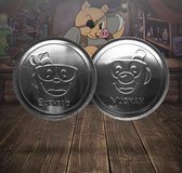 Sous-verres en Métal Cuphead