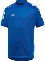 adidas Condivo 20 trainingsshirt - Blauw/Wit - 128