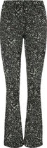 VERO MODA VMKAMMA NW FLARED JERSEY PRINT PANT LCS Dames Broek - Maat XL x L34