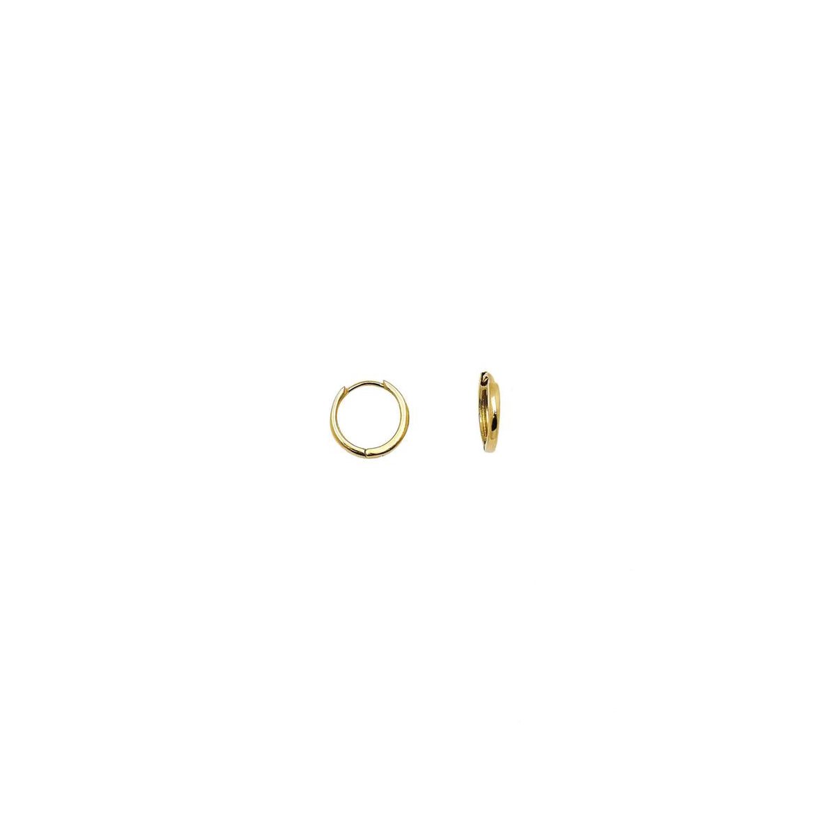 Bauer Basics - oorring goud - small