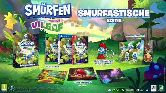 De Smurfen: Mission Vileaf - Smurftastische Editie - Switch - Microids