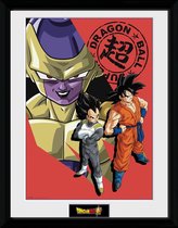 Poster - Dragon Ball Super Resurrection Group - 40 X 30 Cm - Multicolor