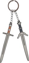 The Witcher 3: Wild Hunt - Steel and Silver Keychain