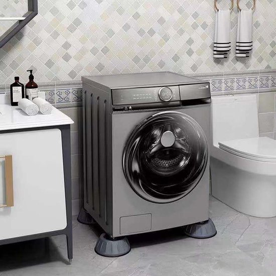 WiseGoods Premium Amortisseur de vibrations pour machine à laver,  sèche-linge et