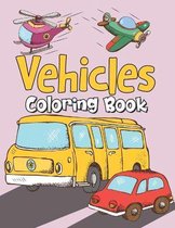 Vehicles Coloring Book