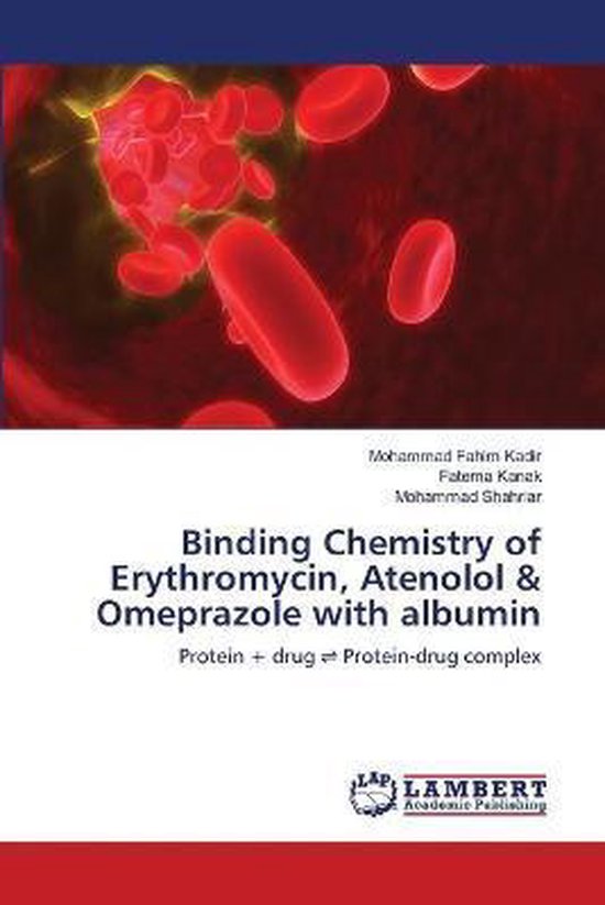 Foto: Binding chemistry of erythromycin atenolol omeprazole with albumin