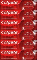 Colgate - Tandpasta - Optic White - 6 x 75ml - Voordeelverpakking
