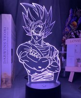 DawnLights - Goku Design - Dragon Ball Z - DBZ - 3D Lamp - Led Licht - Anime
