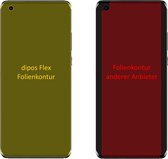 dipos I 3x Beschermfolie 100% compatibel met Huawei Mate 40E Folie I 3D Full Cover screen-protector