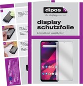 dipos I 2x Beschermfolie helder compatibel met BLU G90 Folie screen-protector (expres kleiner dan het glas omdat het gebogen is)