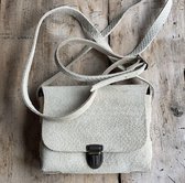 Elvy Bags Janis Scale Crossbody - Crème