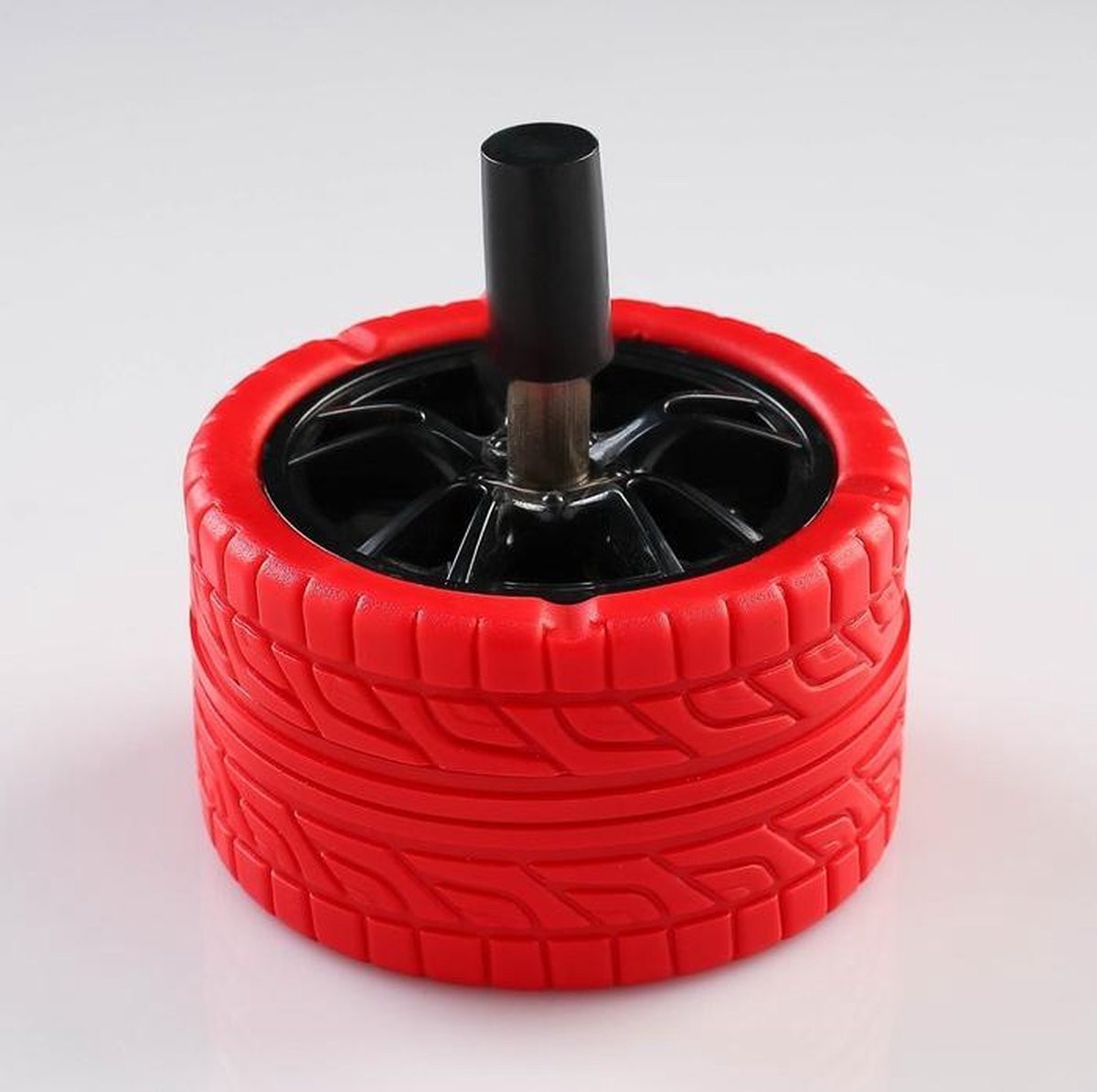 ATOMIC SPINNING ASHTRAY TIRE