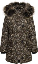 KIDS ONLY KONMALOU FAUX FUR HOOD JACKET CP OTW Meisjes Jas  - Maat 110/116