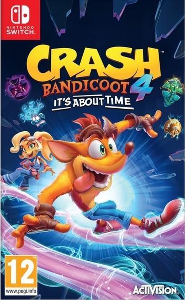 Nintendo Crash Bandicoot 4: It’s About Time Standaard Meertalig Nintendo Switch
