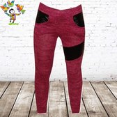 Roze meisjesbroek 8 -s&C-122/128-Broek