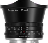 TT Artisan - Cameralens - 7,5mm F2.0 APS-C voor Sony E-vatting -