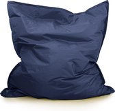 Drop & Sit zitzak - Marine blauw - 130 x 150 cm - binnen en buiten