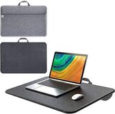 Zinaps Bed Laptoptafel - Leer - Met kussen - Laptops tot 17 Inch - Notebookstandaard