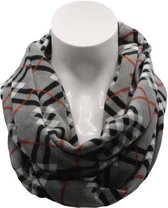 Colsjaal grijs met het burberry motief