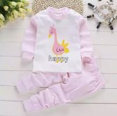 Pyjama - Kledingset - Kinderen - Trainingspak Dames - Kleding set - Pyjama set - 9 Maanden - Maat 80