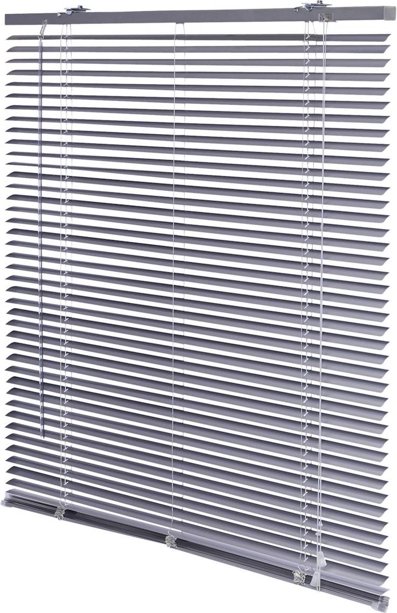 Intensions Easy Jaloezie unicolor Zilver Aluminium 25mm 55x150cm