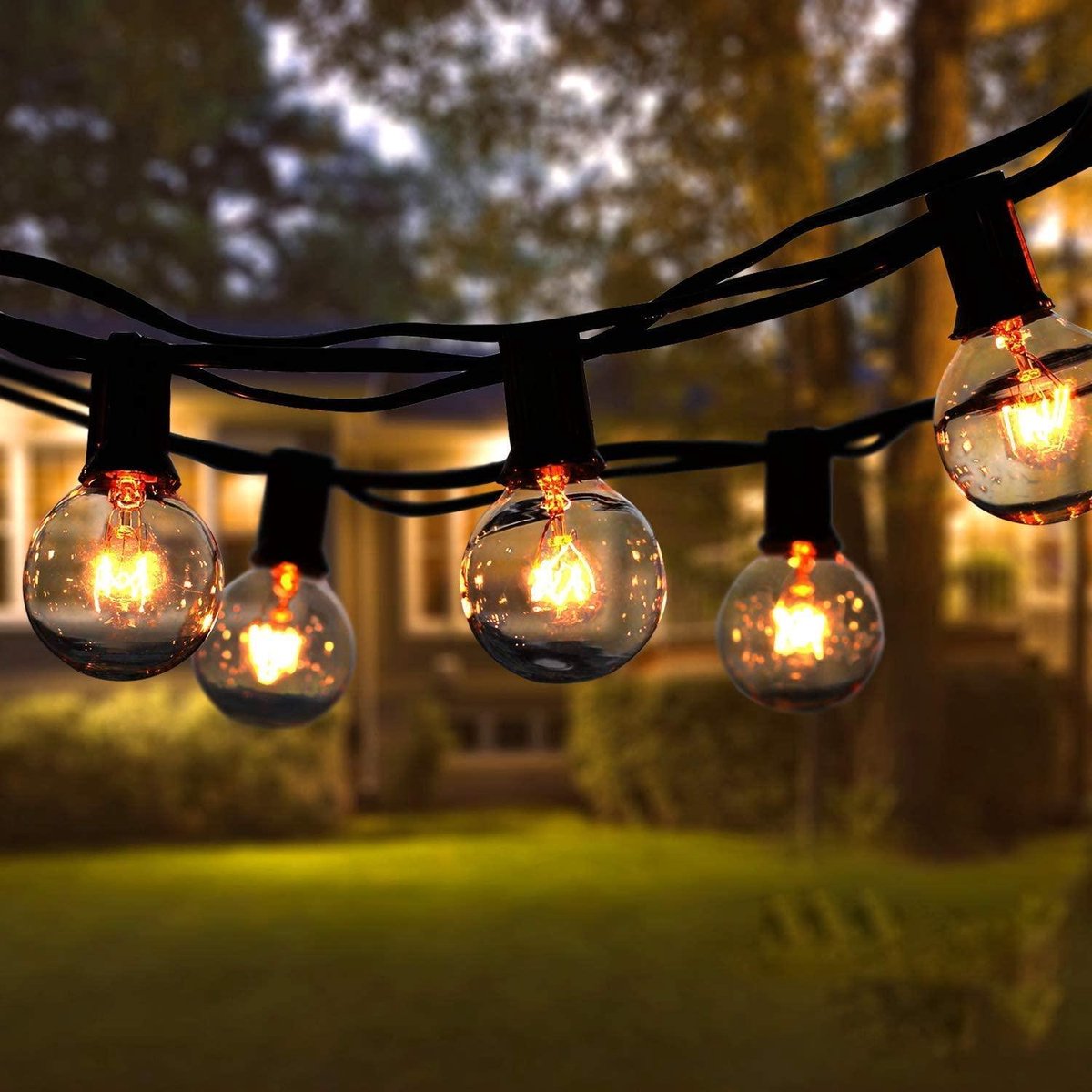G40 Lichtslinger 24V | 30 lampen | Warm Wit 2700K | 16,5 m | IP44 | EU