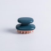 Ohboutiq Luxe Scalp Massager - Blauw en Roze kleur - Stimulatie van haargroei - Siliconen haarborstel - Scalp brush