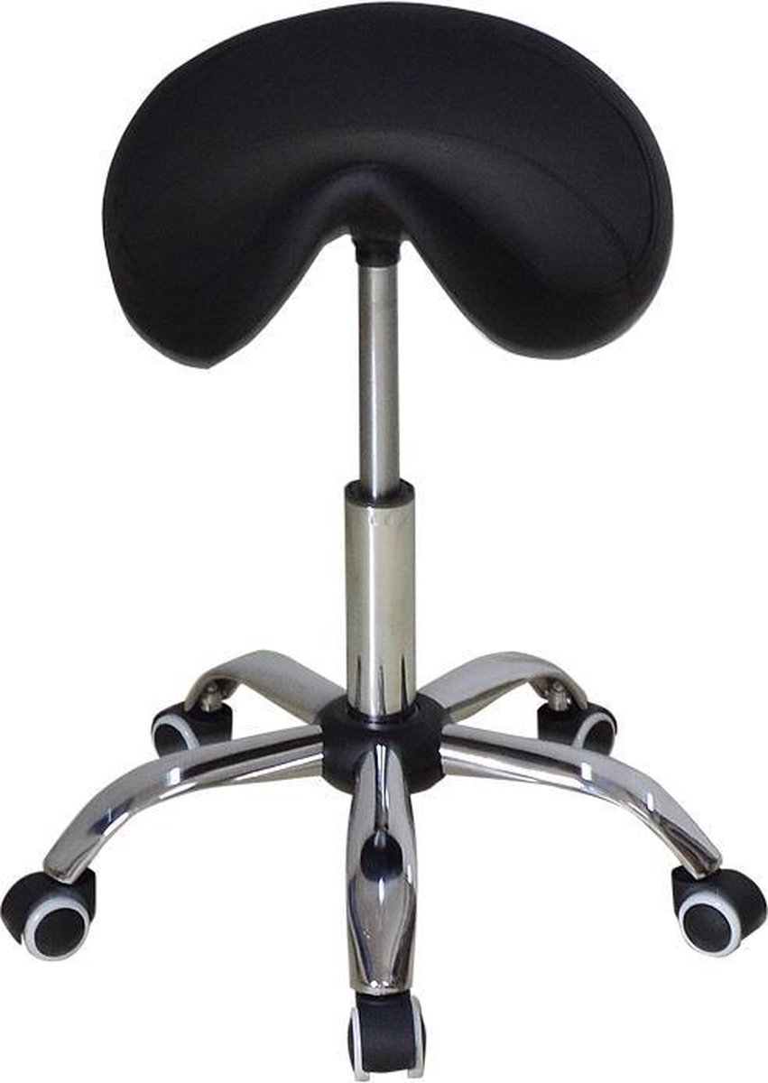 Zadelkruk - ergonomische kapperskruk - werkkruk - tabouret - afbeelding 2